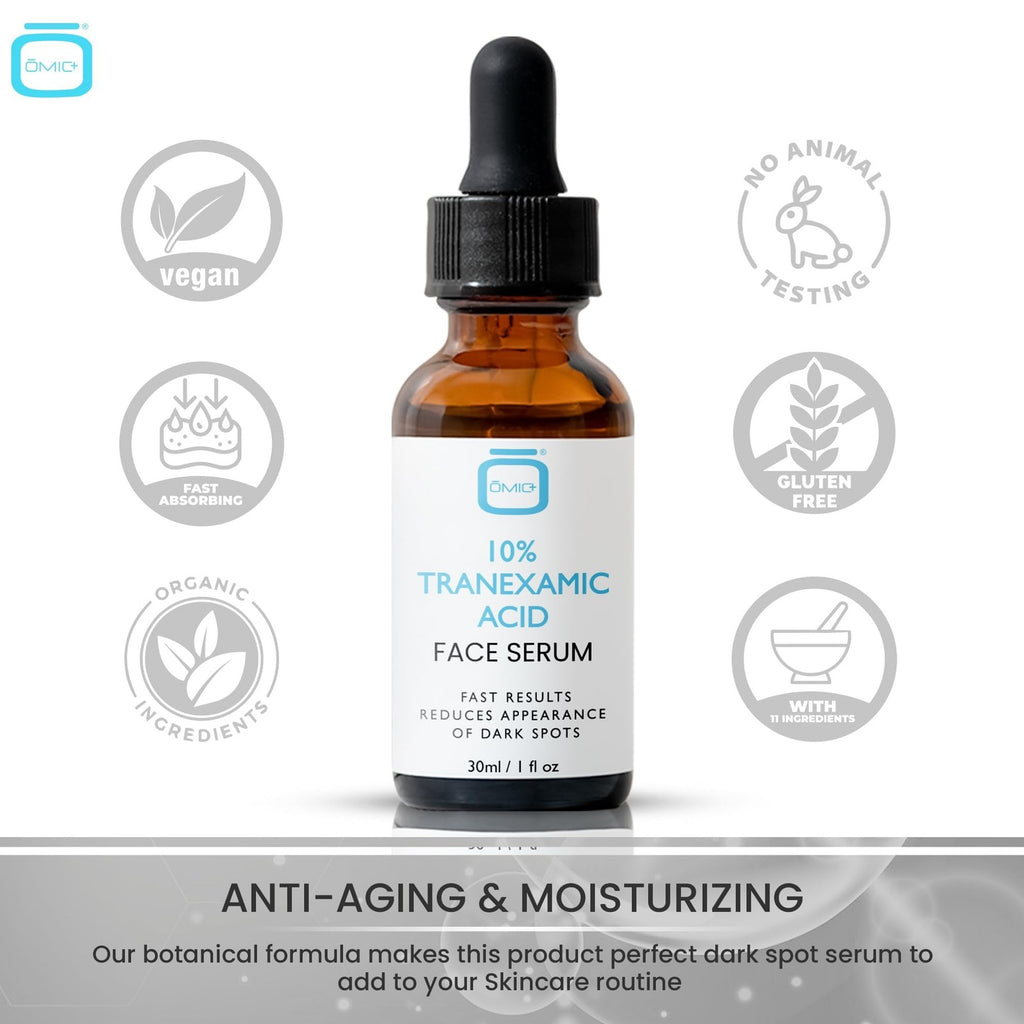 10% Tranexamic Acid Face Serum for Brightening & Blemish Reduction - 1 fl oz