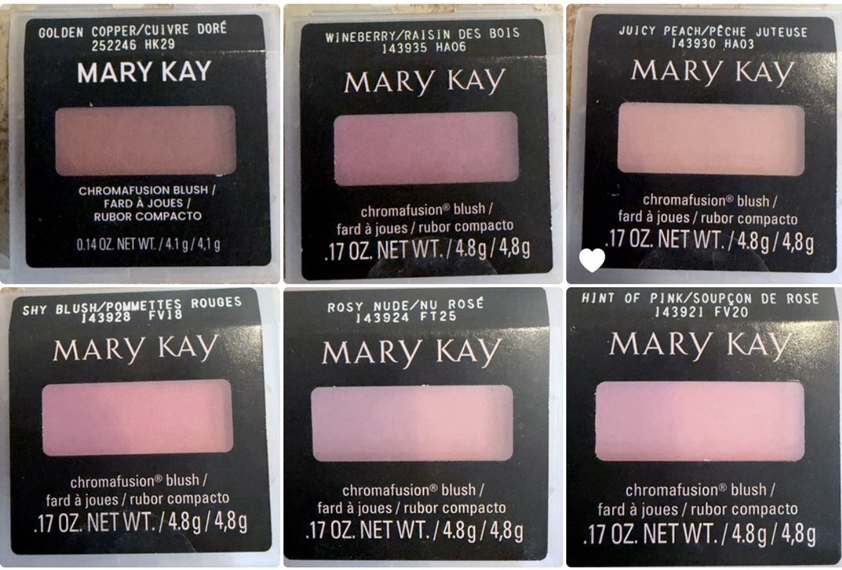 Colorful Blush Makeup Powder - Choose Your Shade