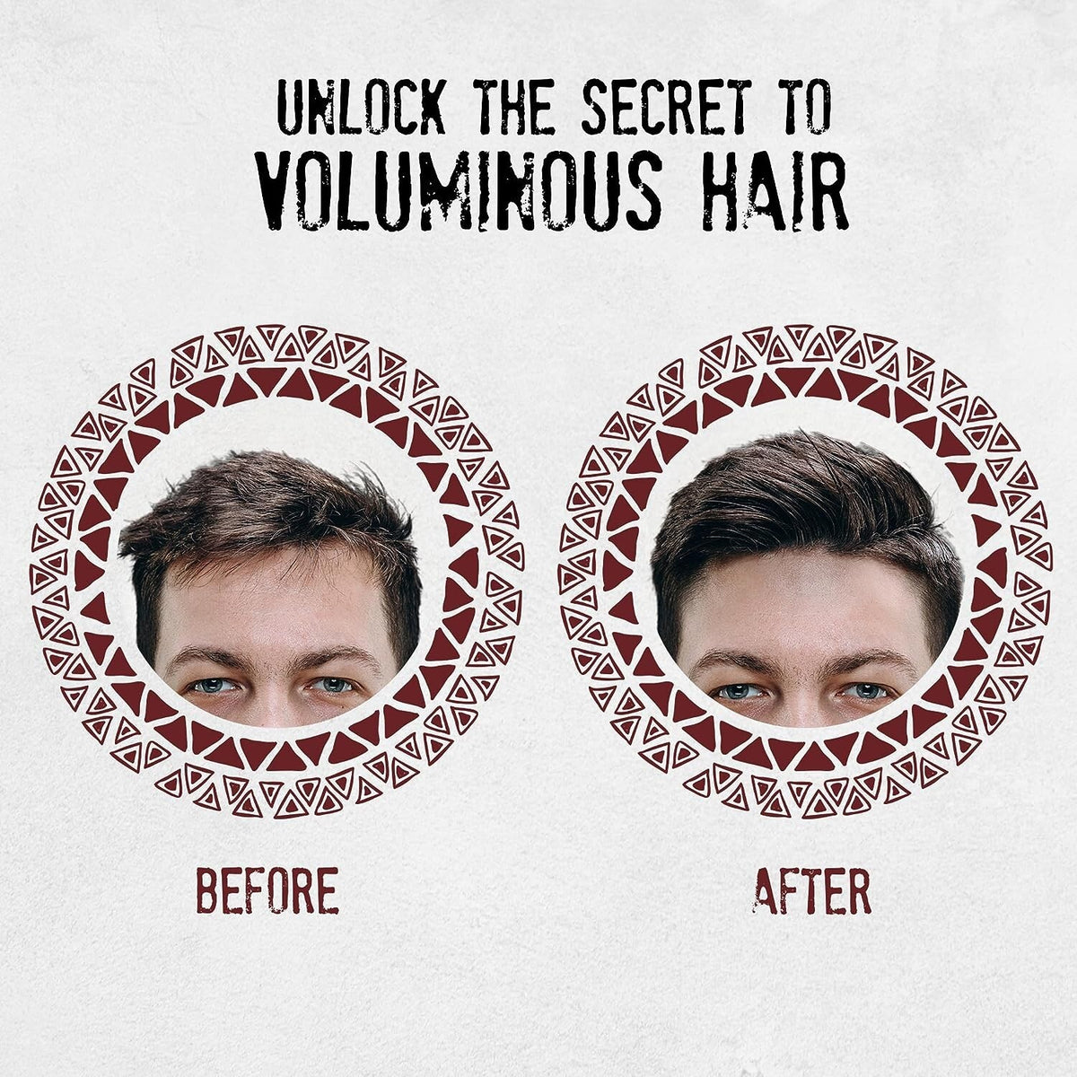 Hair Styling Powder for Men - Volumizing Matte Finish, 0.35 oz, Pack of 3