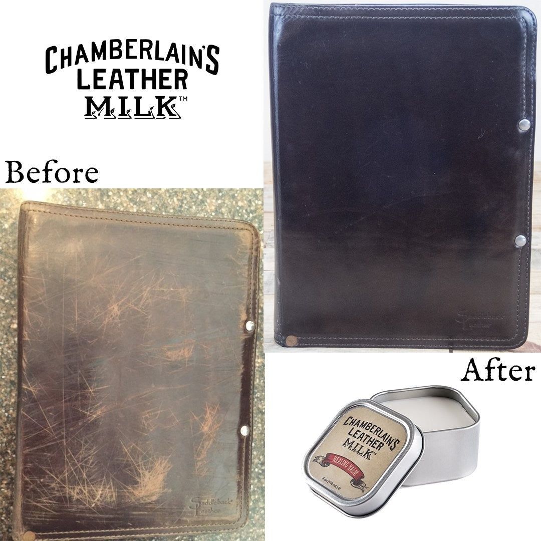 Leather Conditioner & Cleaner for Restoration & Repair - Heals Dry Leather