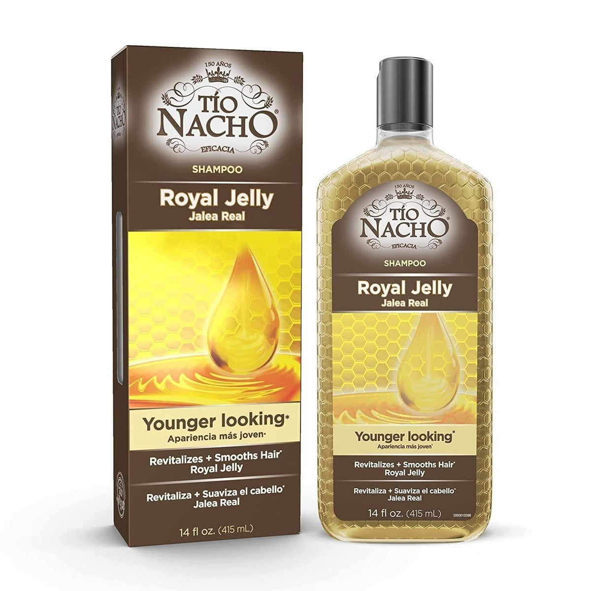 Royal Jelly Hair Revitalizing Shampoo 14 oz Pack of 3 for Younger Looking Hair