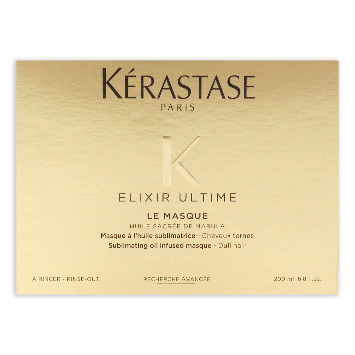 Restorative Hair Mask for Shine and Softness - 6.8 oz Unisex