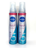 Nivea Diamond Volume Styling Mousse 2-Pack - Strong Hold, Shine & Volume