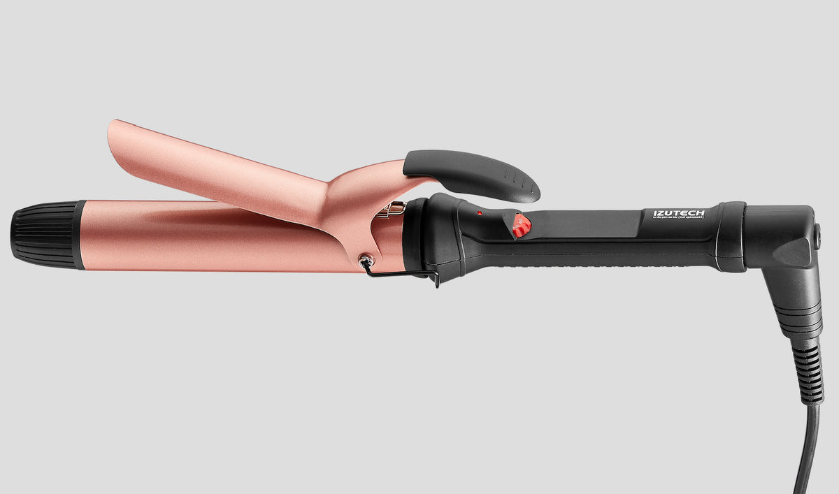 1.5-Inch Curling Iron with Extra Long Tourmaline Ceramic Barrel - Adjustable Heat