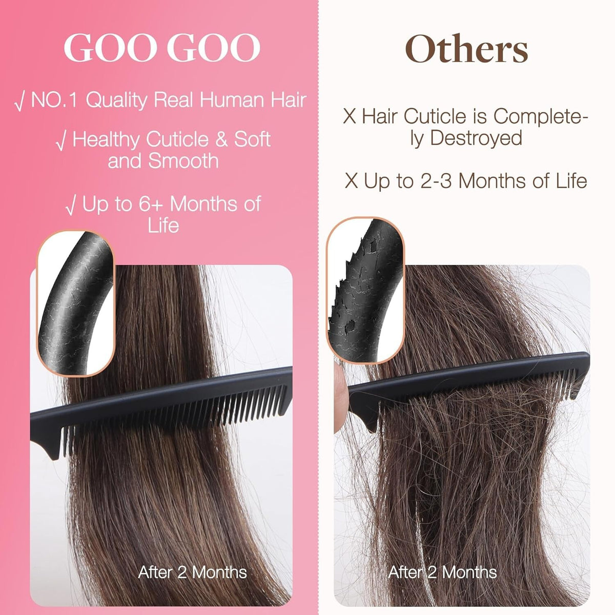 24-Inch Human Hair Extensions I Tip Light Ash Brown 100g Remy Real Hair