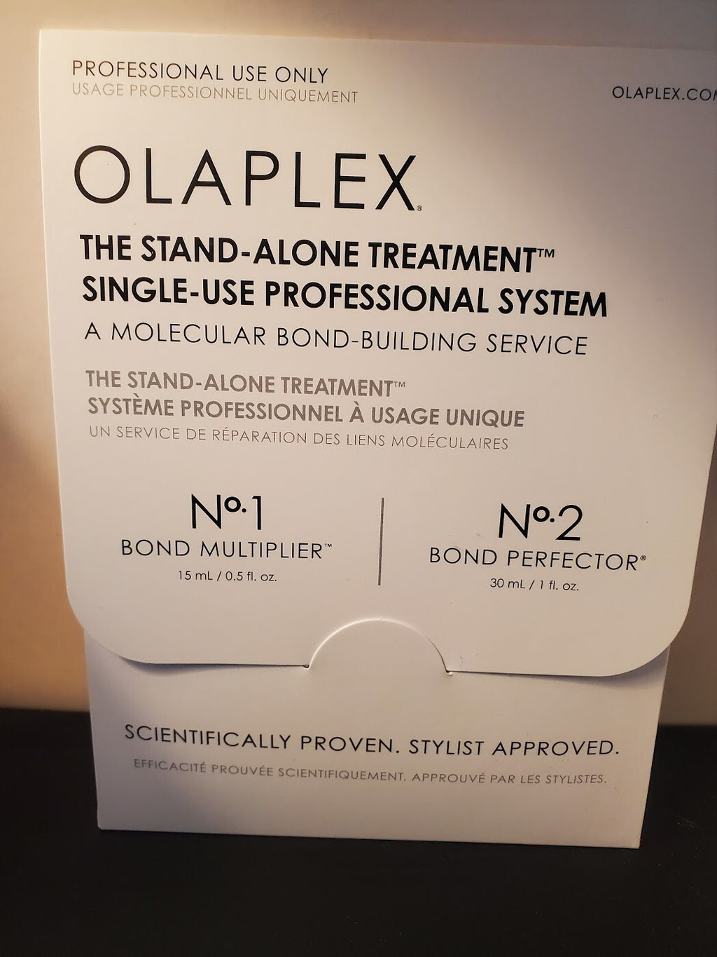 Olaplex Single-Use Professional Hair Repair Kit #1 + #2 Sealed US Stock