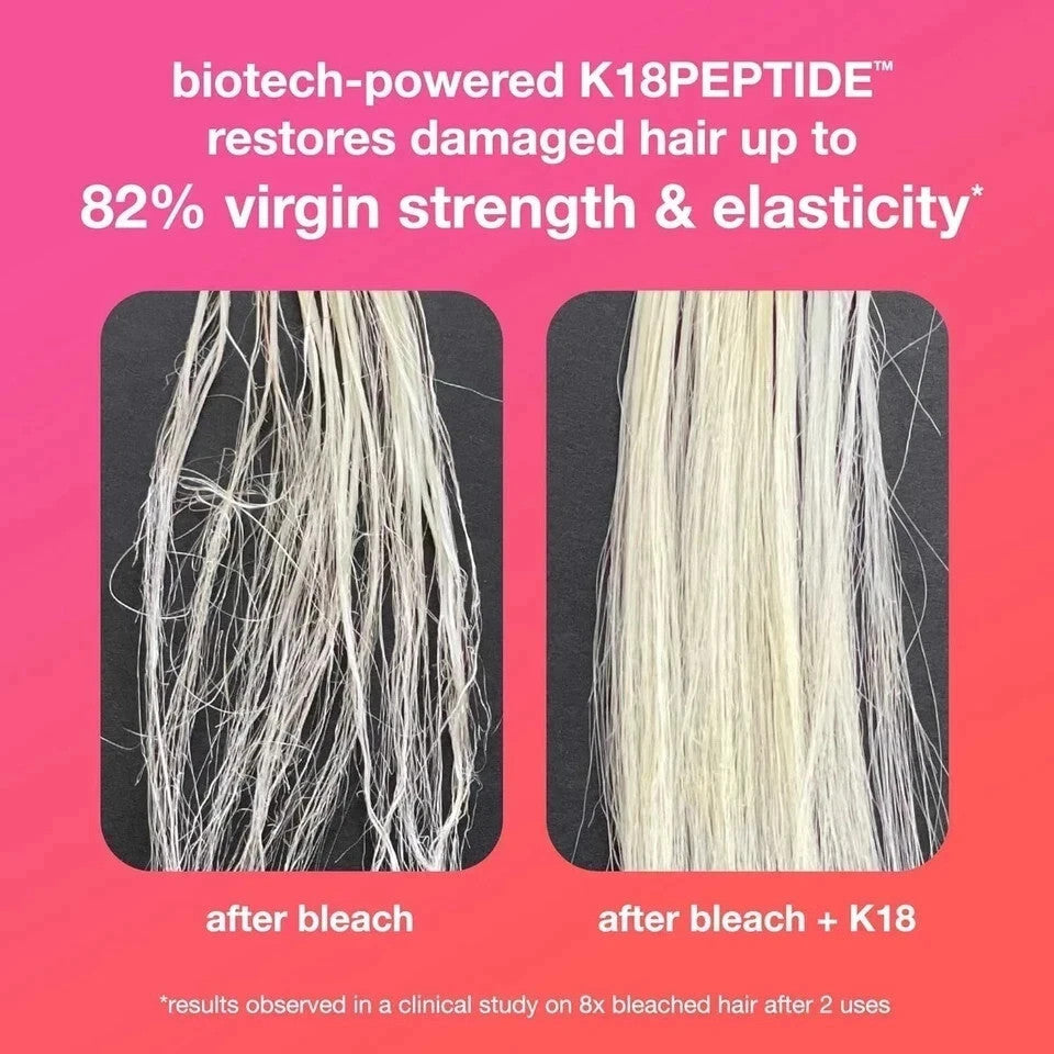 K18 Leave-In Molecular Hair Repair Mask 50ml Pack of 2 - Biomimetic Hair Science
