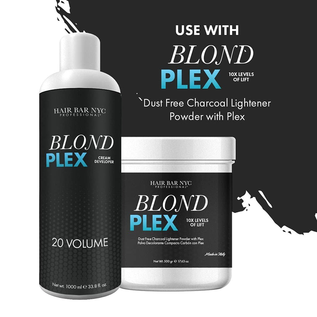 Blond Plex Hair Bleach 33.8oz Pack of 2 for Professional Lightening