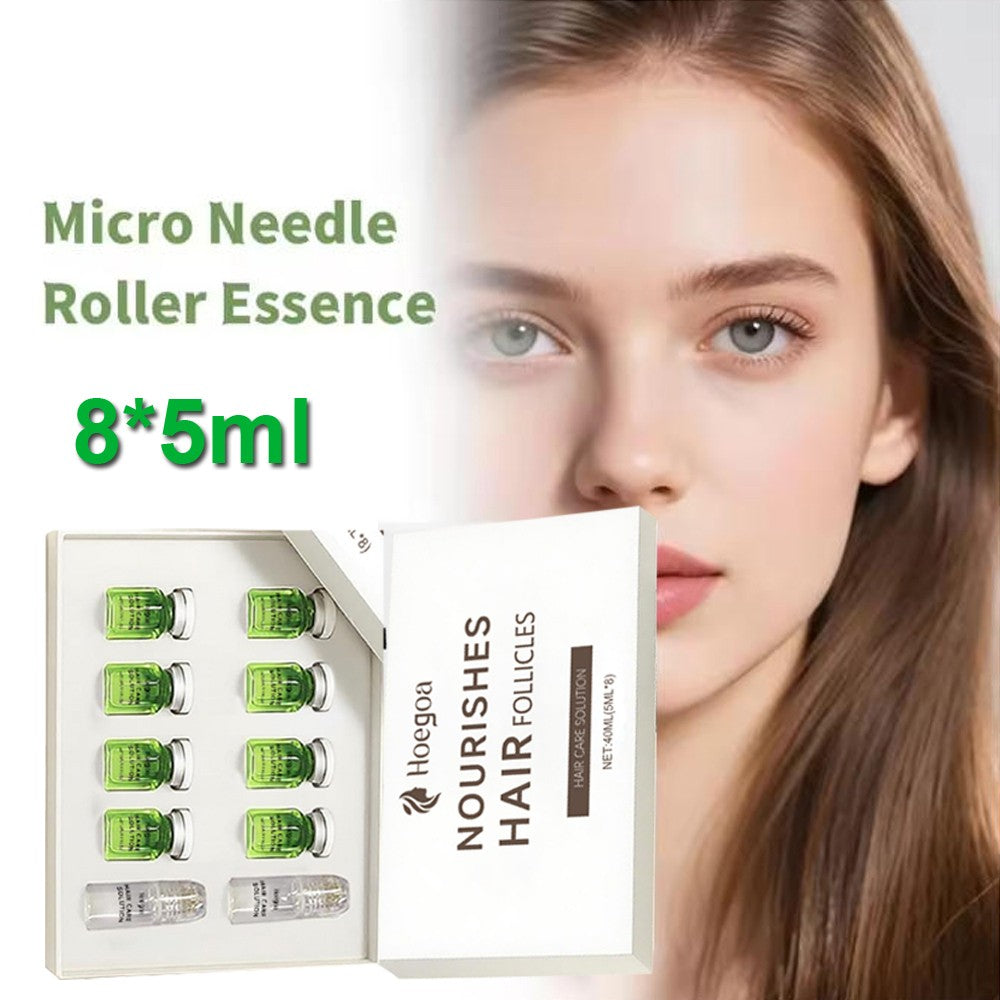 Microneedle Hair Roller Serum for Scalp Nourishment & Thickening - 8-40 Pieces
