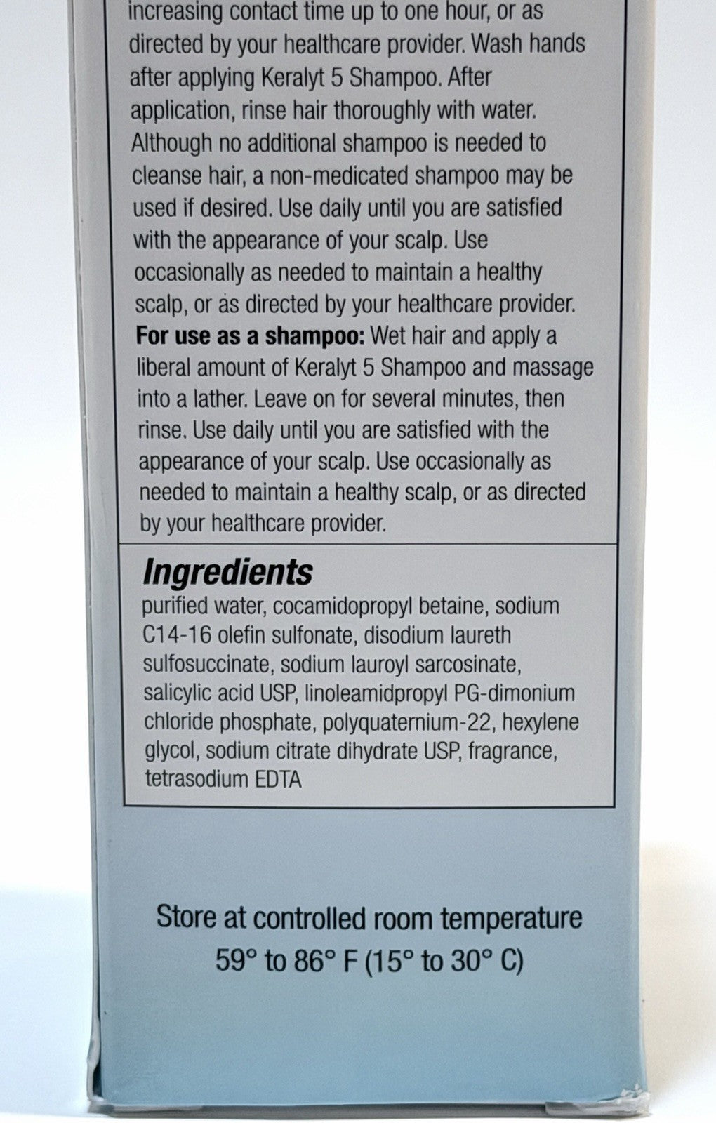 Salicylic Acid Exfoliating Scalp Shampoo - 5% BHA for Dandruff & Flaky Skin, 6 oz