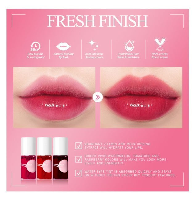 Lip & Cheek Stain Set - 18 Vibrant Waterproof Lip Gloss & Liquid Blush