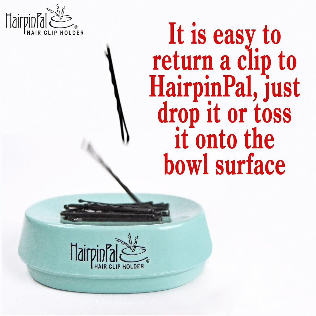 Magnetic Hairpin & Bobby Pin Holder - Organize Hair Clips & Accessories