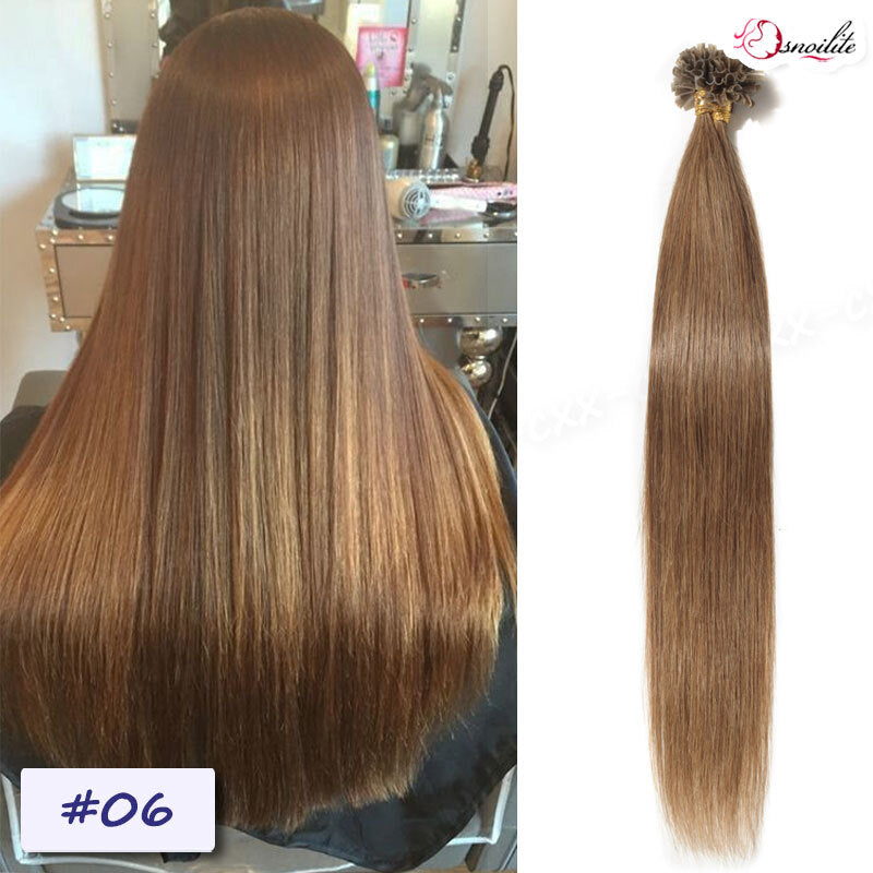 Pre Bonded Keratin Fusion Nail Extensions - Remy Human Hair, All Variants