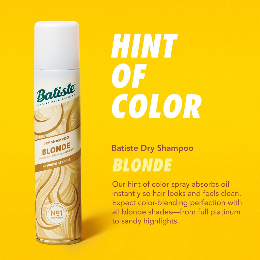 Dry Shampoo for Blonde Hair - Instant Refresh & Volume, Pack of 3