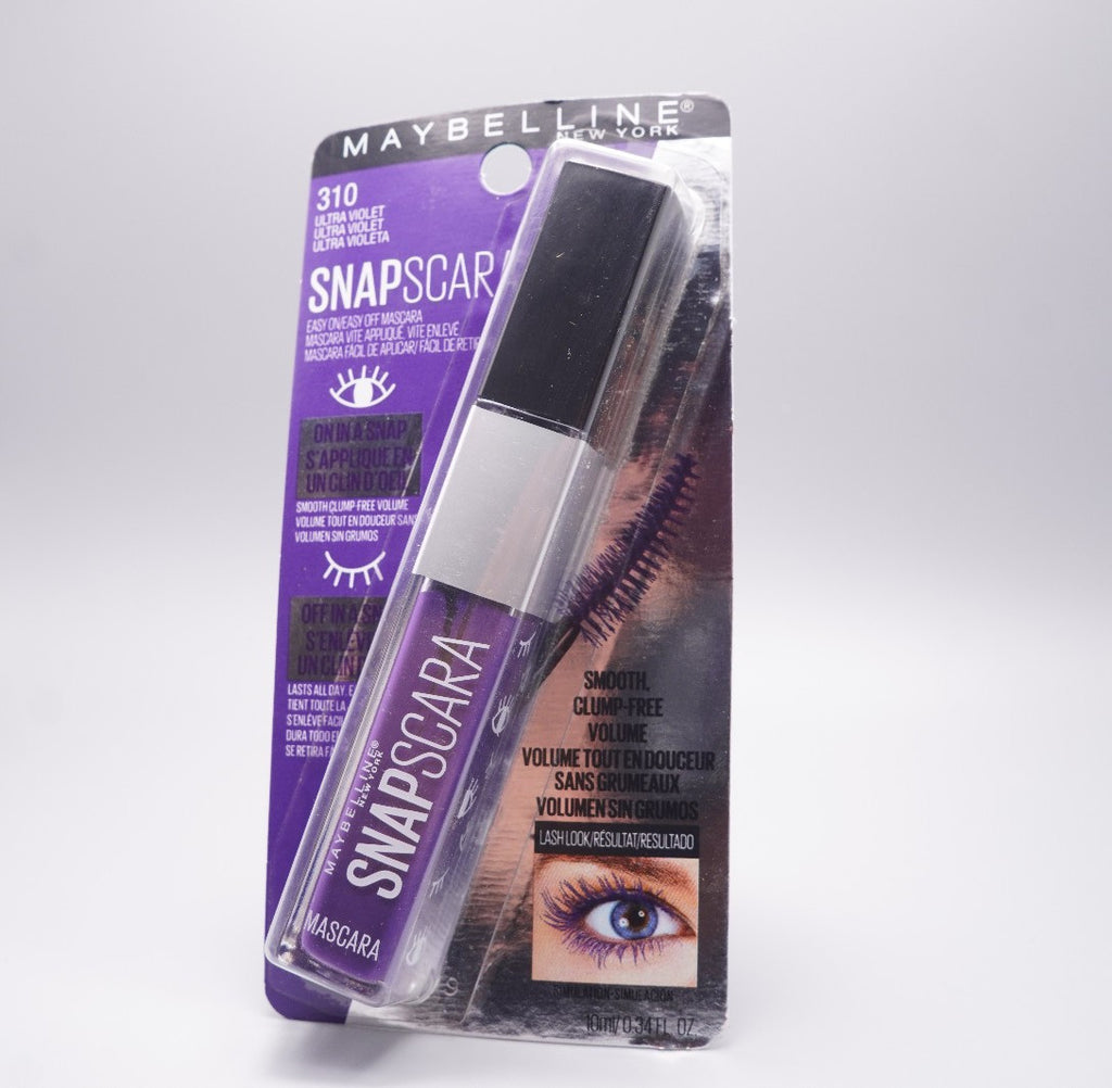 Mascara - Clump-Free Volumizing Waterproof Eye Makeup - Ultra Violet, Pack of 3
