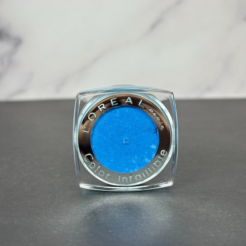 L’Oréal Infallible 24Hr Eye Shadow - Blue Curacao, 3 Pack, Full Size