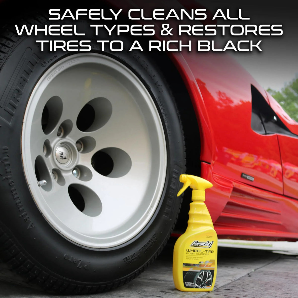 Complete Car Detailing Kit for Interior & Exterior Cleaning - Includes Wash, Wax, Tire & Interior Protectant