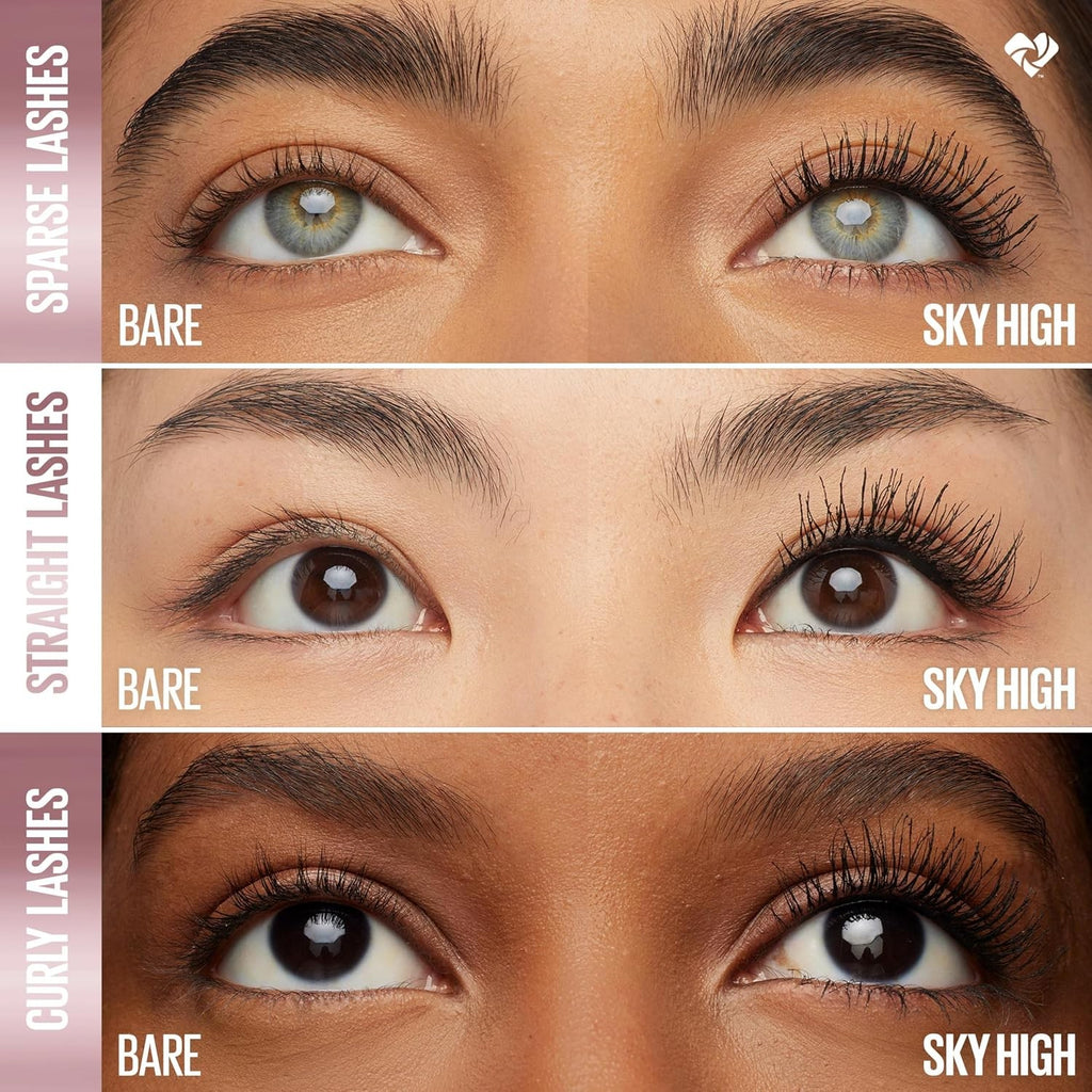 Volumizing Lengthening Washable Mascara for Sensitive Eyes