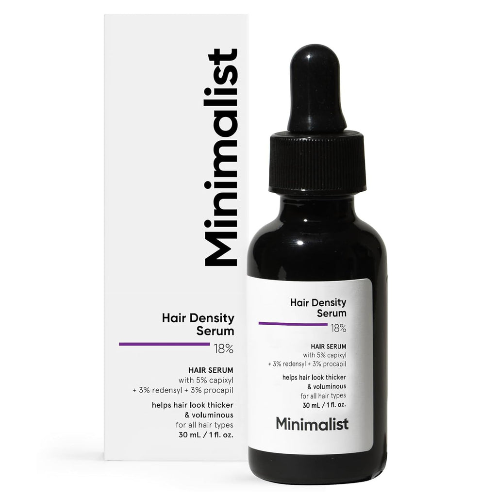 Hair Density Serum 18% with Procapil & Redensyl for Hair Fall Control - 30ml