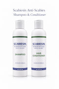 Anti-Scabies Shampoo & Conditioner for Itchy Scalp Relief - Fights Mites & Eggs