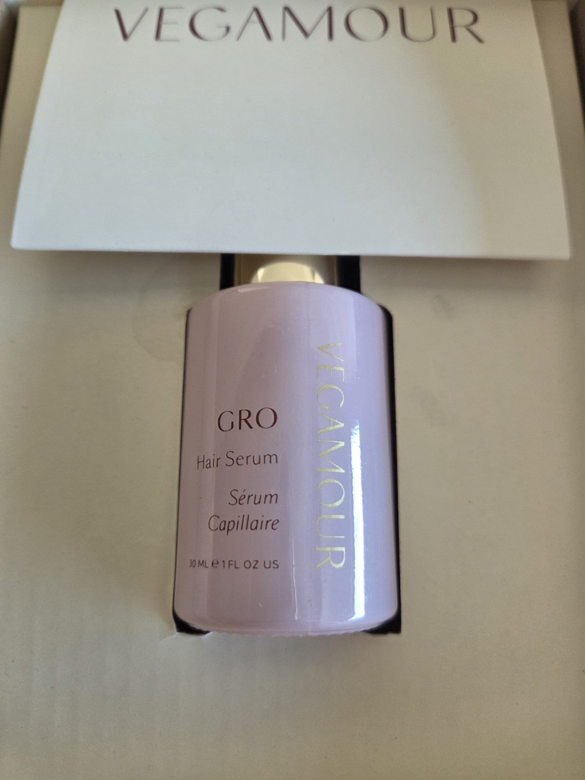 Vegamour Gro Hair Serum - Sealed 30ml Nourishing Hair Treatment