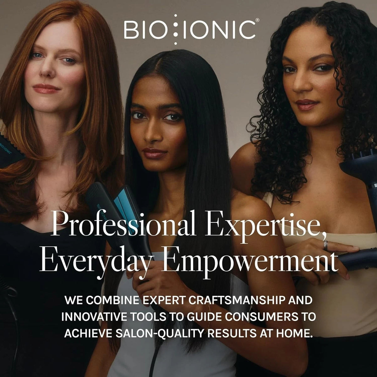 Bio Ionic 10X Nano Ionic Styling Iron 1-Inch Hair Straightener & Curler
