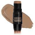 All-Over Matte Bronzing Stick with Built-In Brush - Natural Sun-Kissed Look