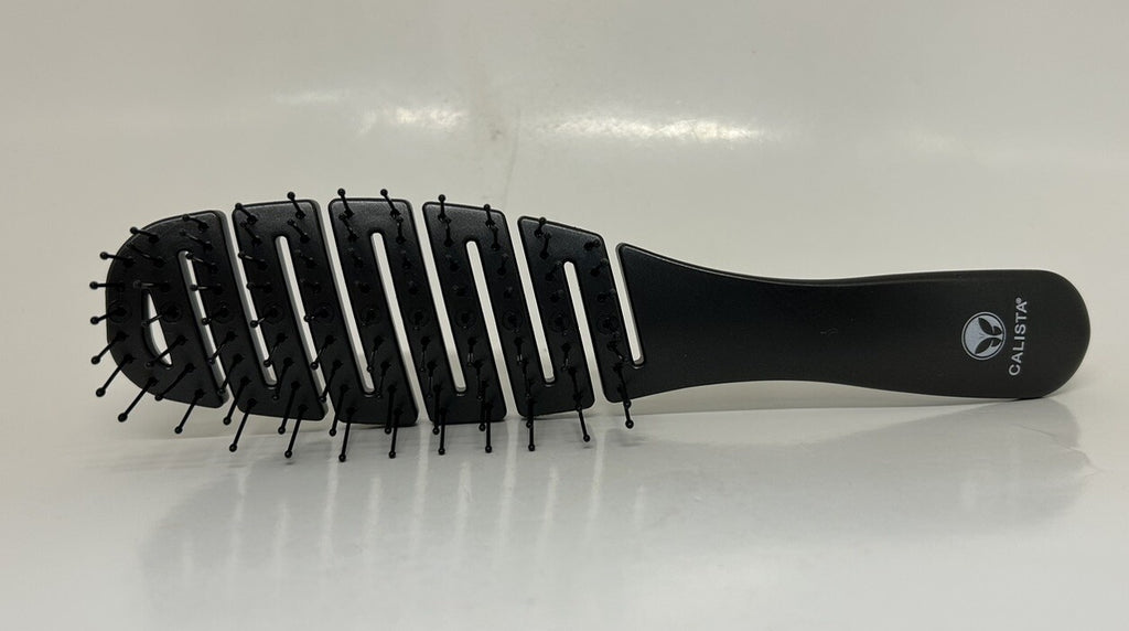Calista Smoothie Detangle Hair Brush - Flexible Lightweight Black