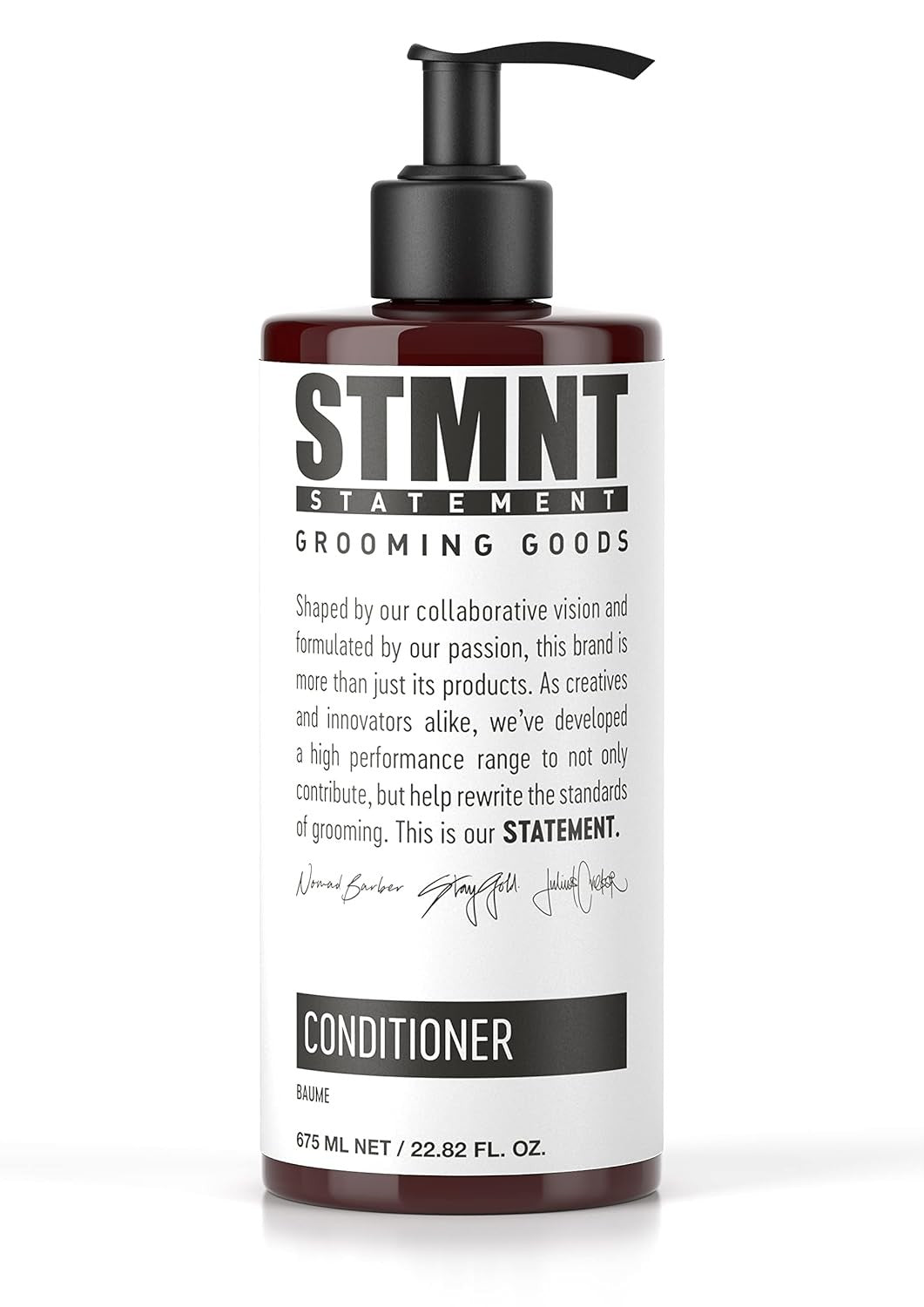 Moisturizing Beard & Hair Conditioner with Charcoal & Menthol - 22.82 oz