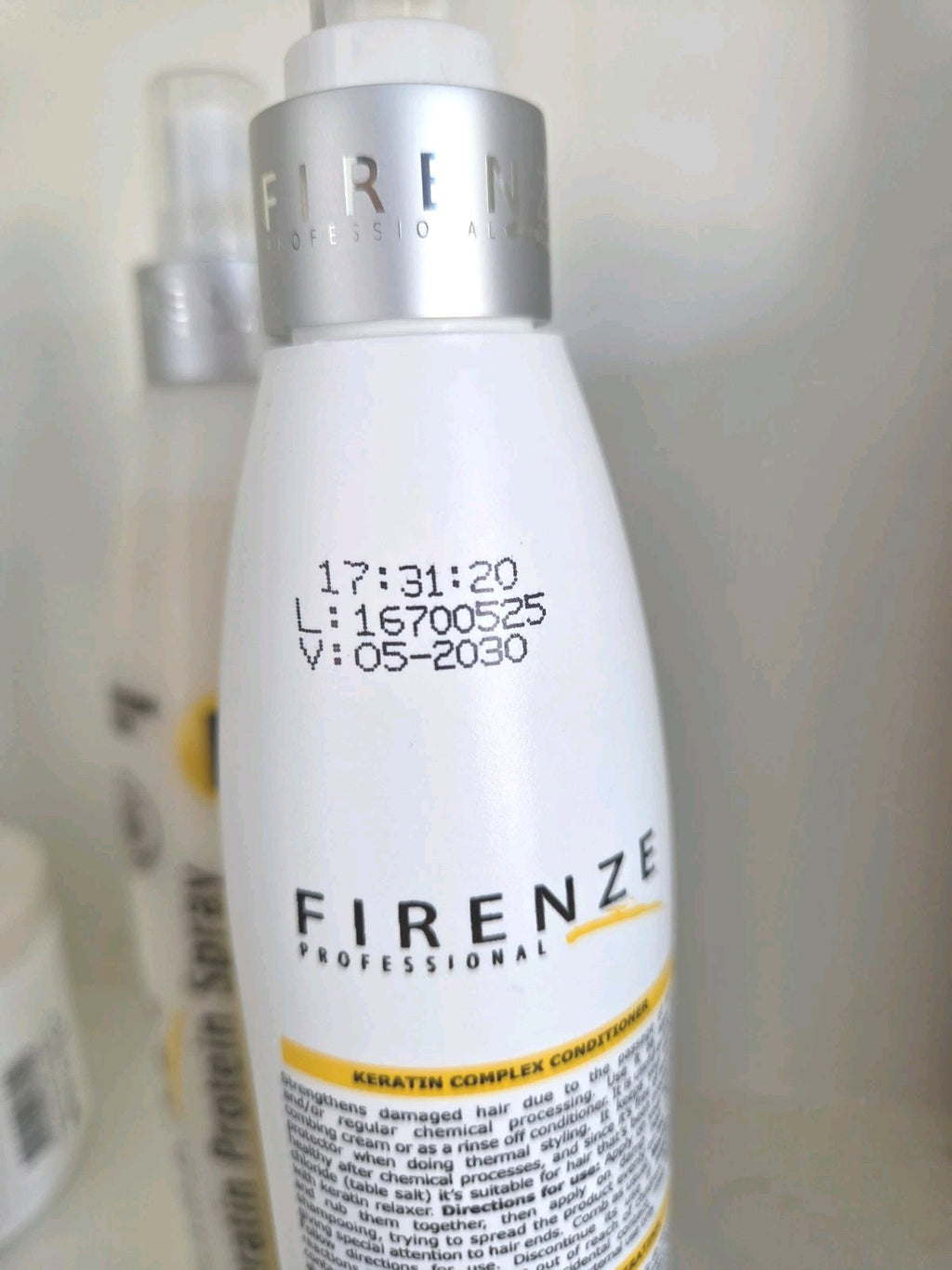 FIRENZE Keratin Hair Treatment Shampoo Conditioner Mask & Protein Spray Set