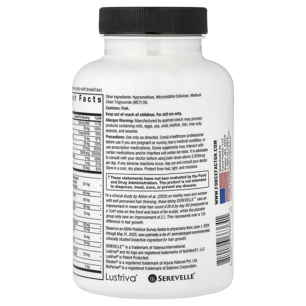 Hair Growth Accelerator Pro for Men - 90 Capsules