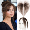 Clip-In Bangs Hair Topper for Women - Human Hair, 360° Clip-In Style