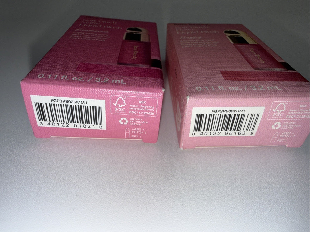Rare Beauty Mini Soft Pinch Dewy Liquid Blush Duo – Enamored & Happy, 0.11oz Each