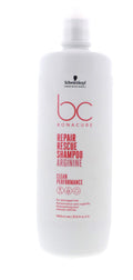 Schwarzkopf Bonacure Repair Rescue Shampoo Arginine 33.8 oz - Gentle Hair Cleansing