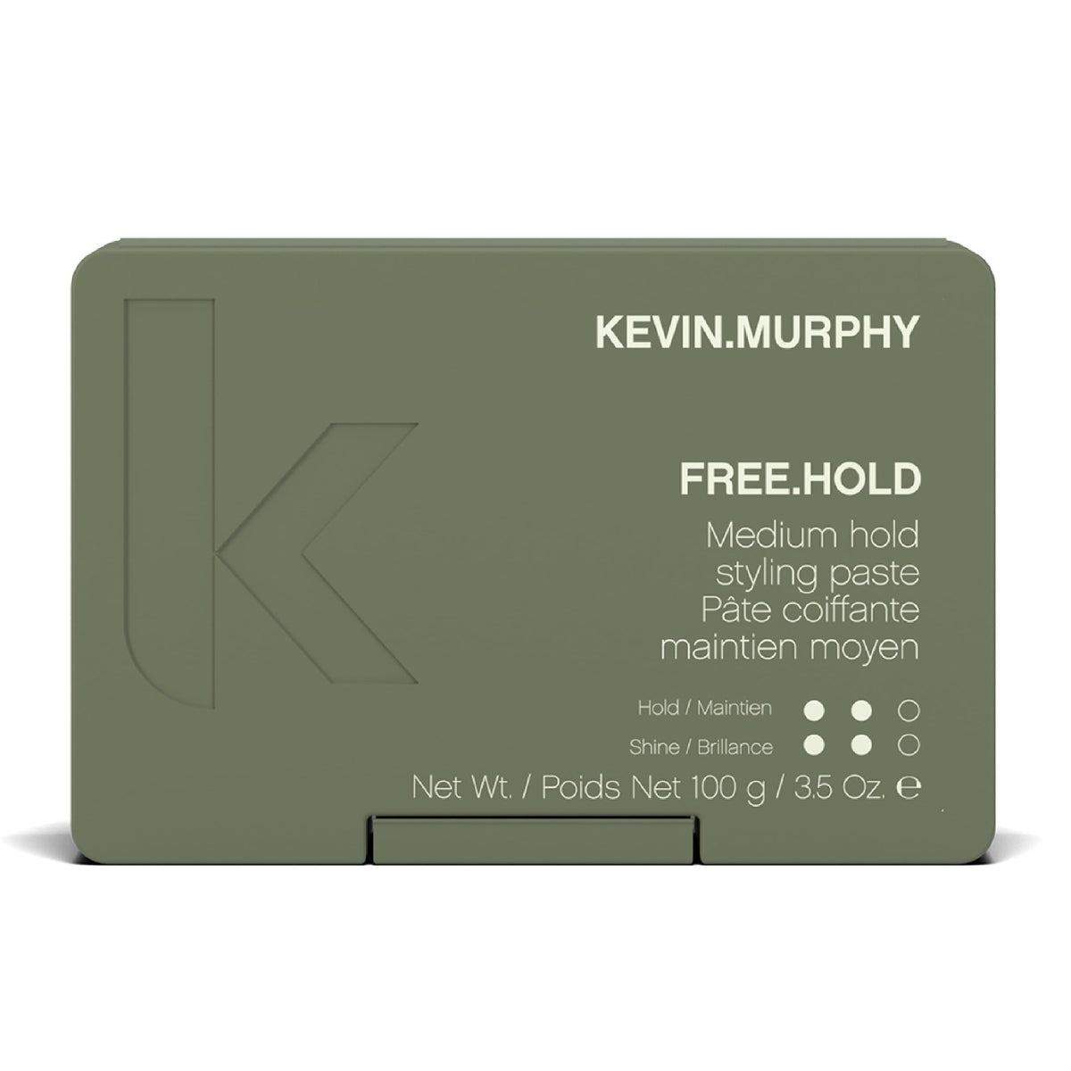 Medium Hold Hair Styling Paste 3.5 oz Flexible Matte Finish All Hair Types