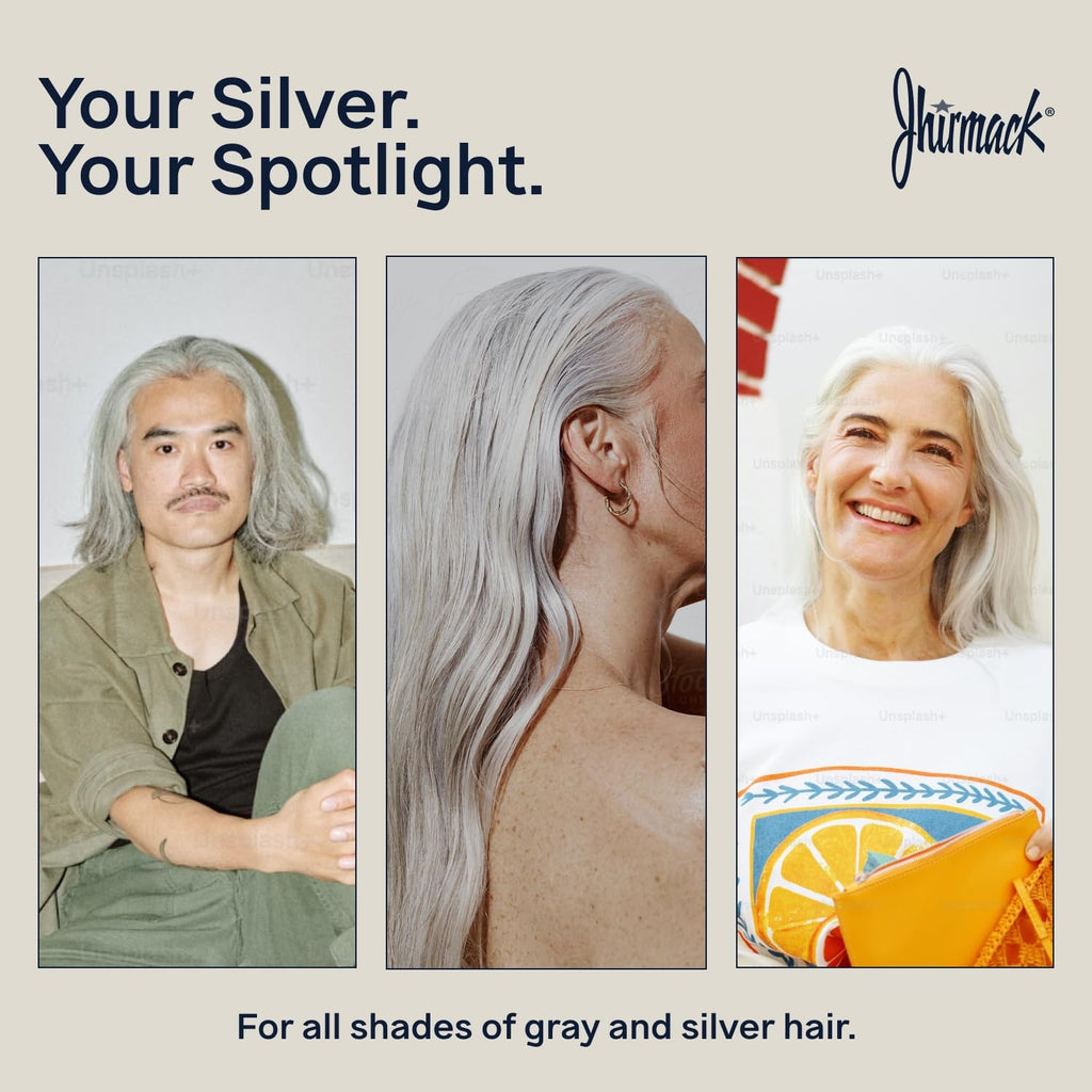 Gray Hair Moisture Shampoo & Conditioner Set - Sulfate-Free, 12 Oz