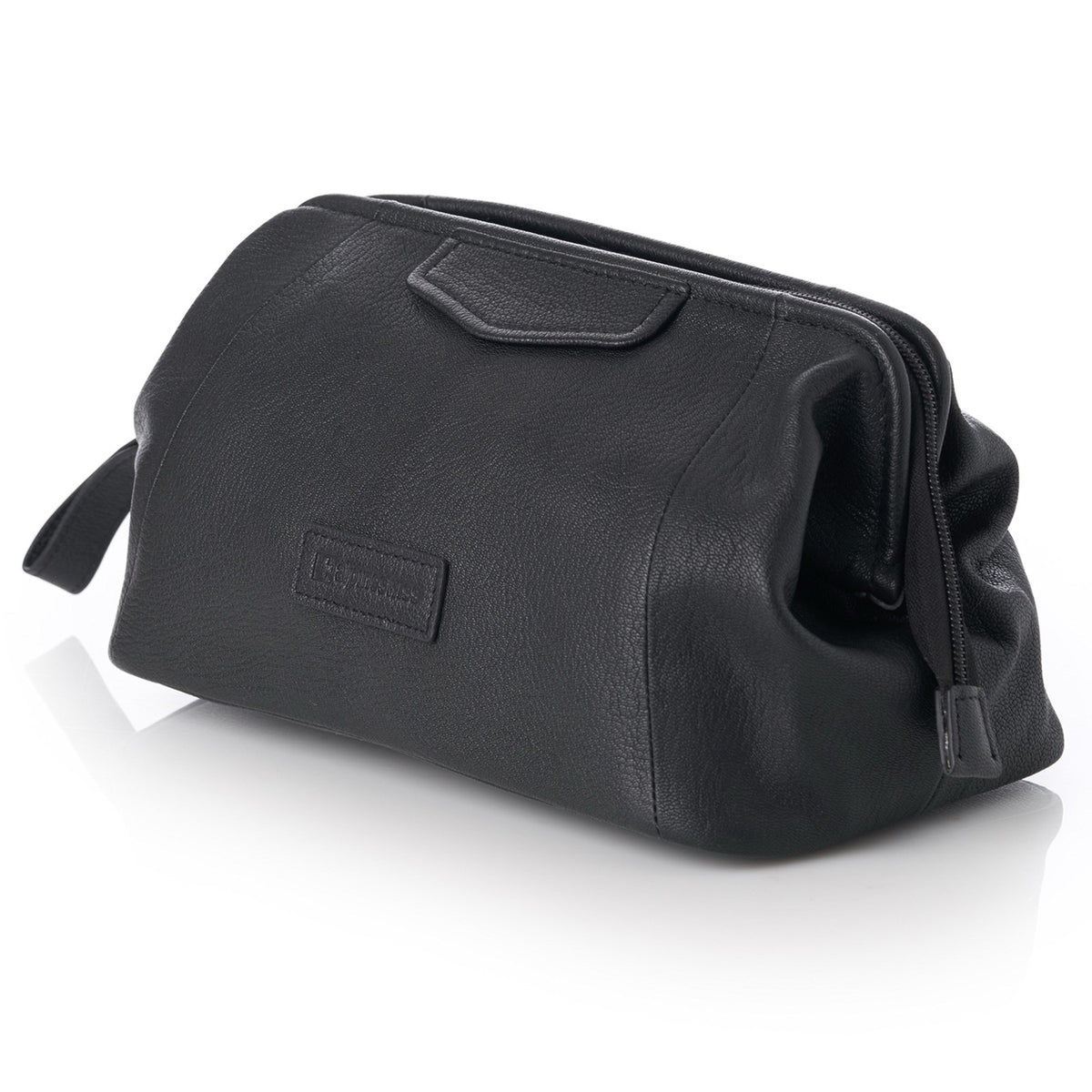 Lauter Genuine Leather Toiletry Bag & Shaving Kit - Alpine Swiss Dopp Kit Travel Case