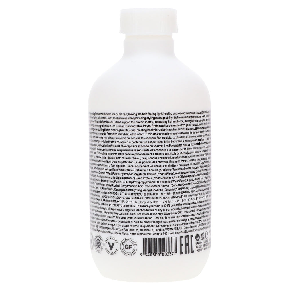 Volumising Conditioner for Fine Hair - 6.76 oz, Natural & Vegan