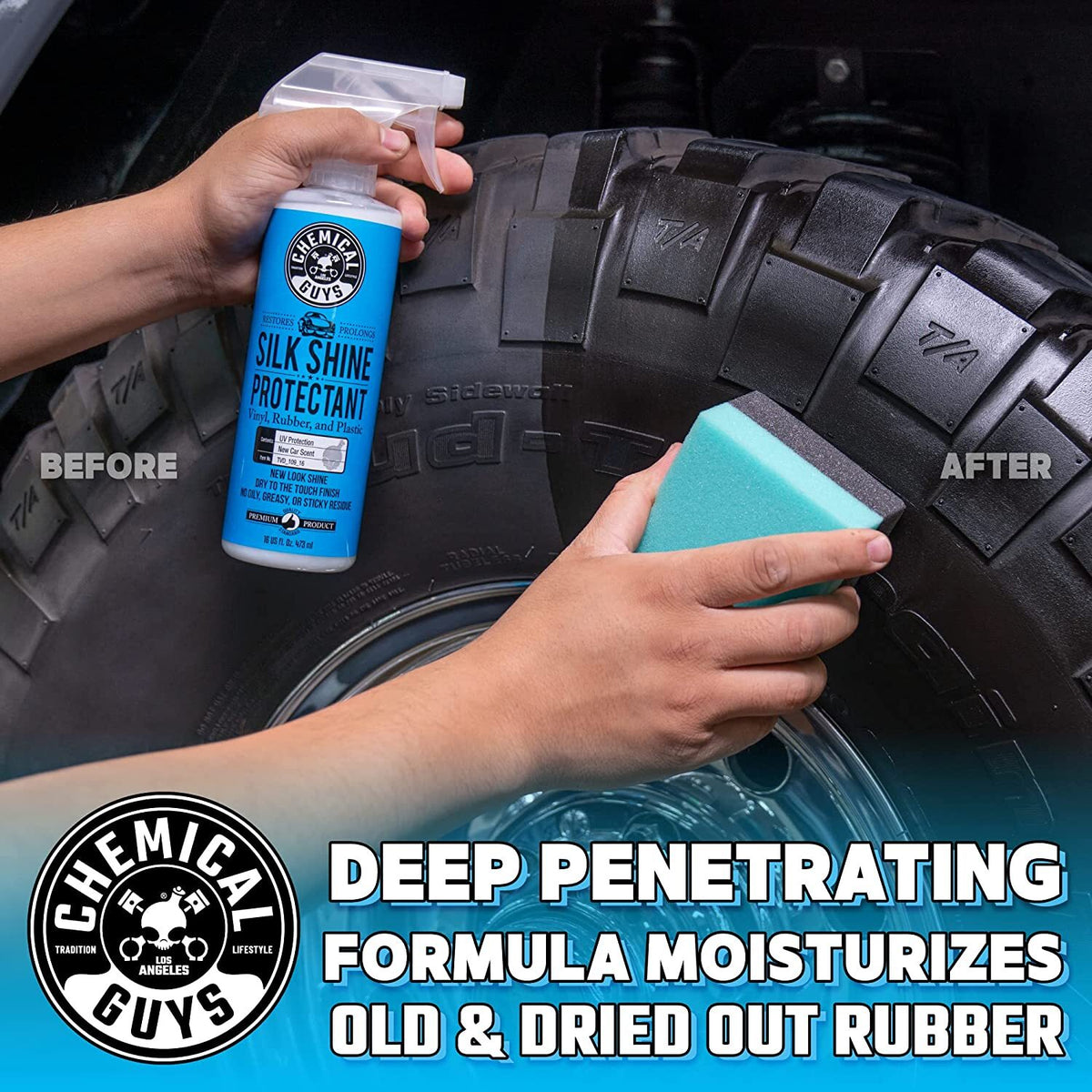Chemical Guys Silk Shine Sprayable Car Dressing & Protectant 16 oz & 128 oz