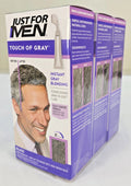 3 Pack Hair Coloring Kit - Touch of Gray Black Hair Dye with Applicator