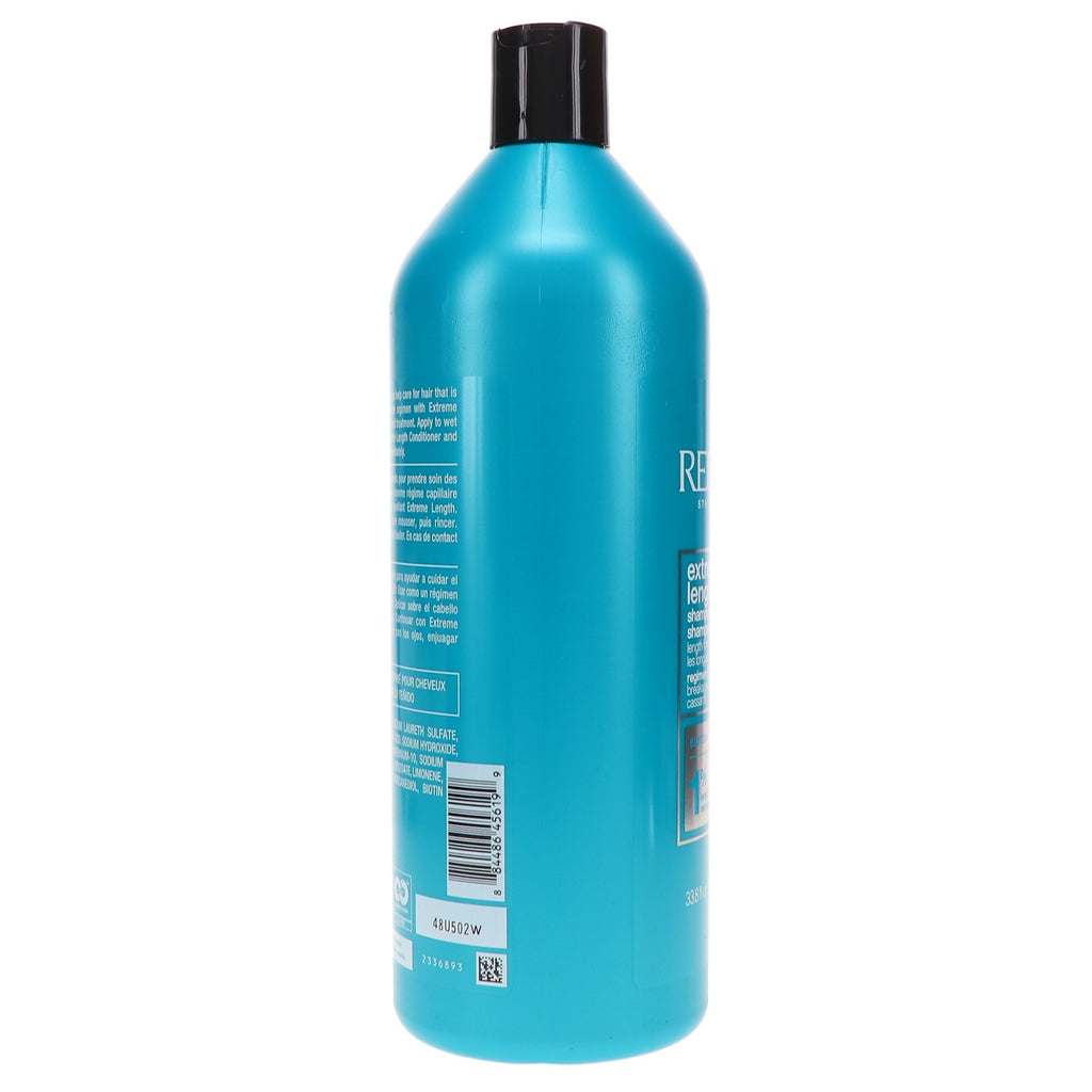Redken Extreme Length Hair Shampoo 33.8 oz for Hair Growth & Damage Repair