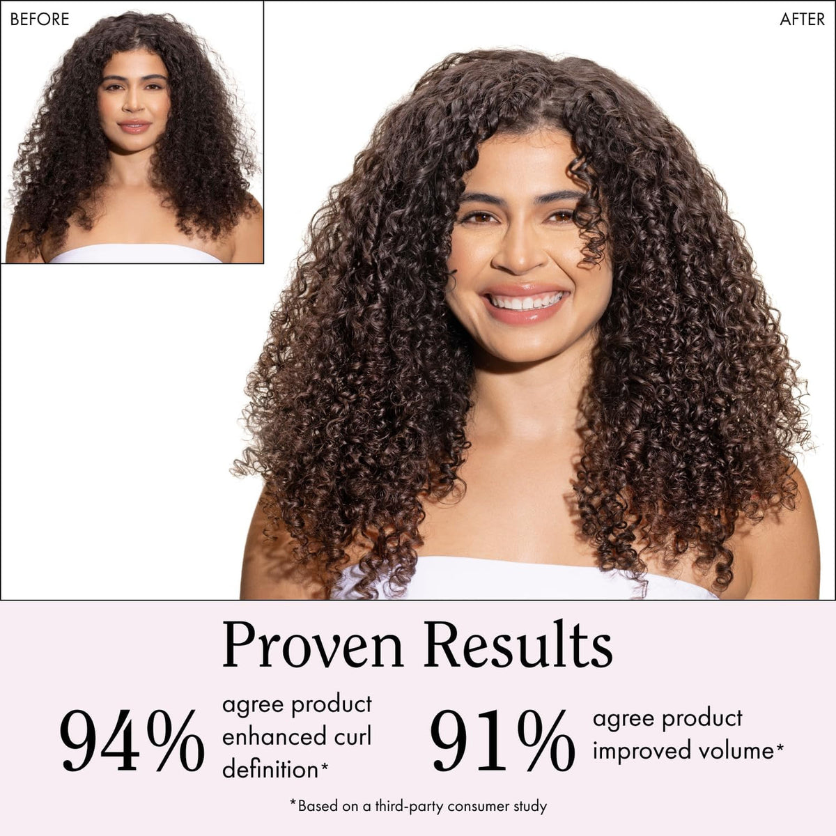 Curl Defining Cream for Wavy Curly Coily Hair Frizz Control & Softening
