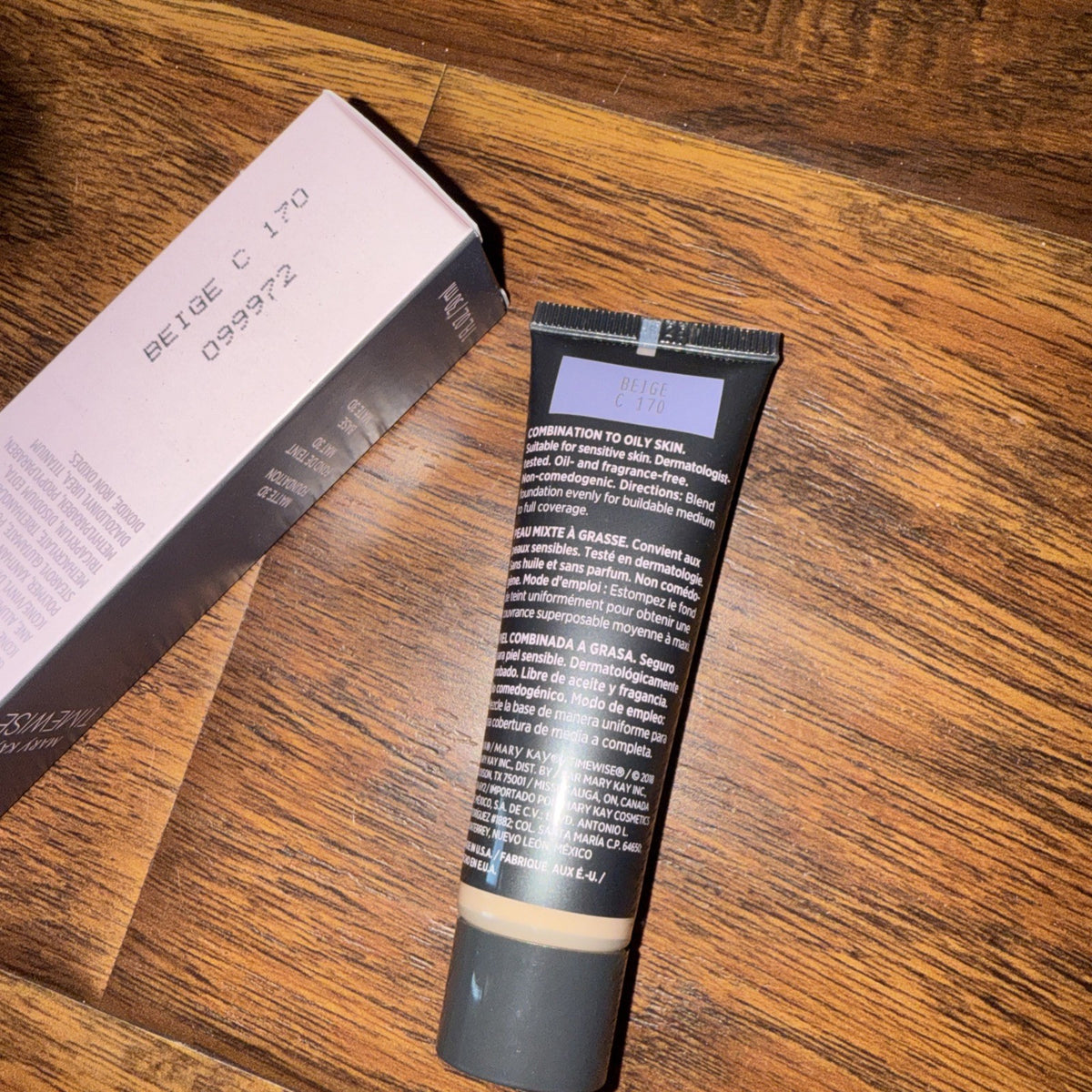 Mary Kay TimeWise 3D Matte Beige C 170 Foundation - 1 Fl Oz