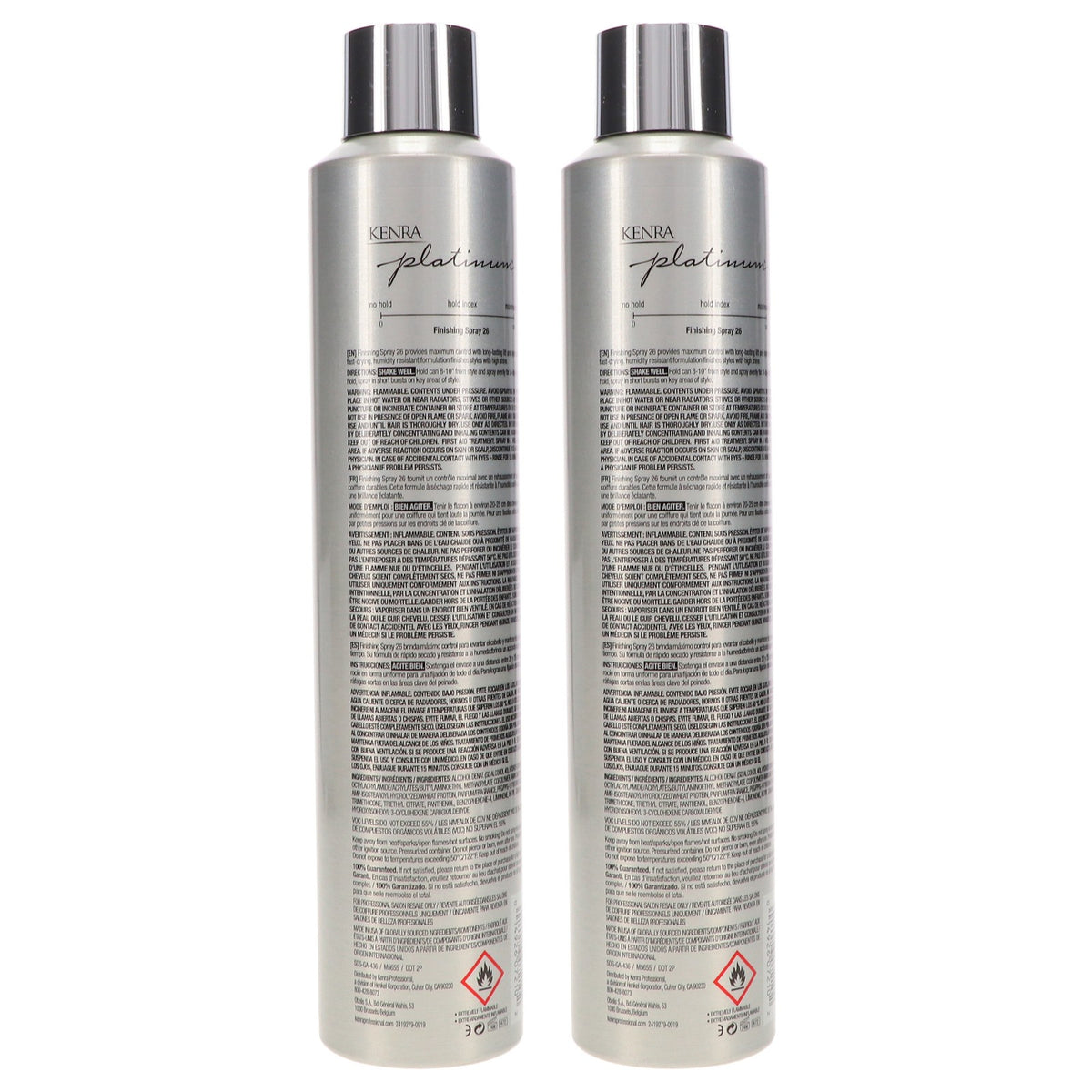 Kenra Platinum Finishing Spray #26 10 oz - Strong Hold & Humidity Resistant