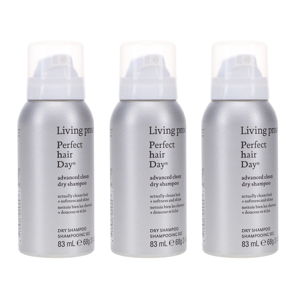 Dry Shampoo for Hair Cleaning & Freshness - 2.4 oz, 3 Pack
