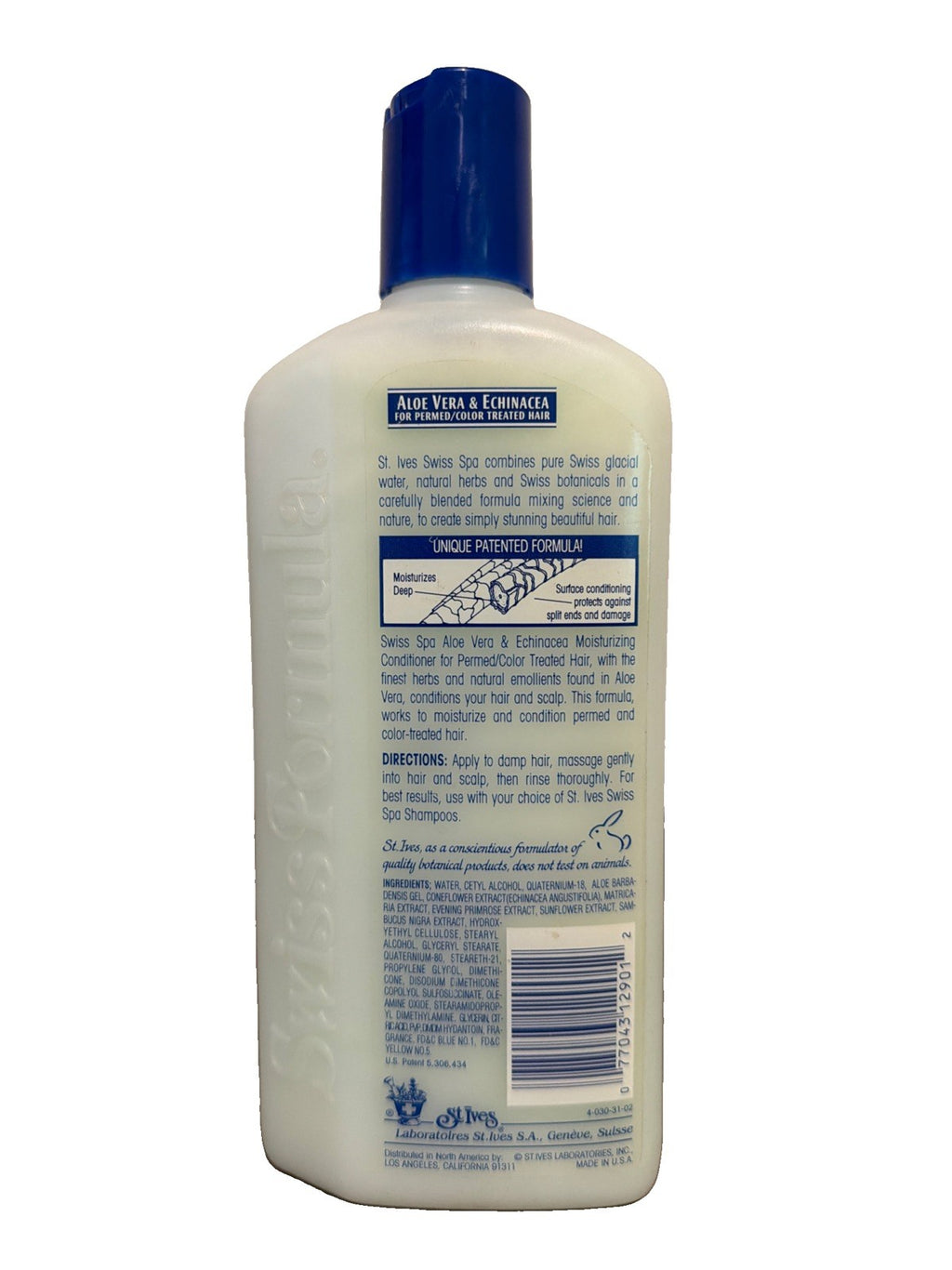 St. Ives Moisturizing Conditioner Aloe Vera & Echinacea 20 Fl Oz