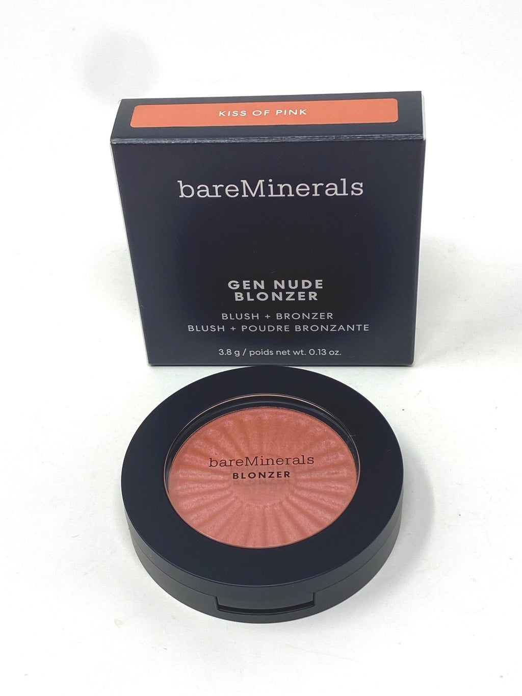 BareMinerals Gen Nude Blonzer Kiss of Pink 2-Pack Blush & Bronzer .13oz