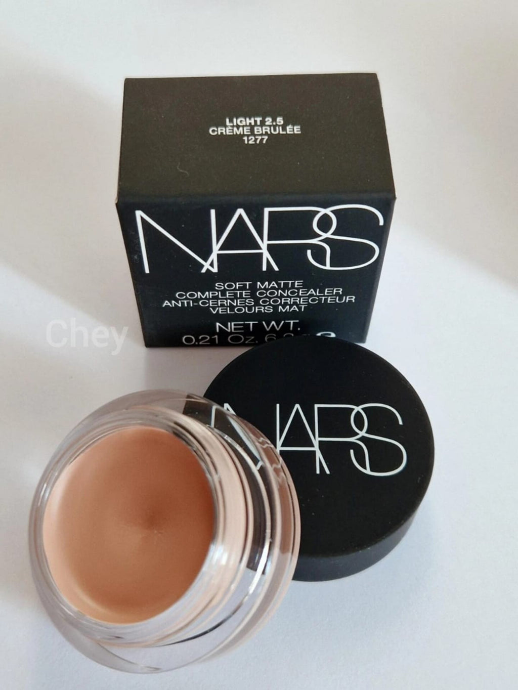 NARS Soft Matte Complete Concealer - Light 2.5 Creme Brulee 0.21oz, Brand New