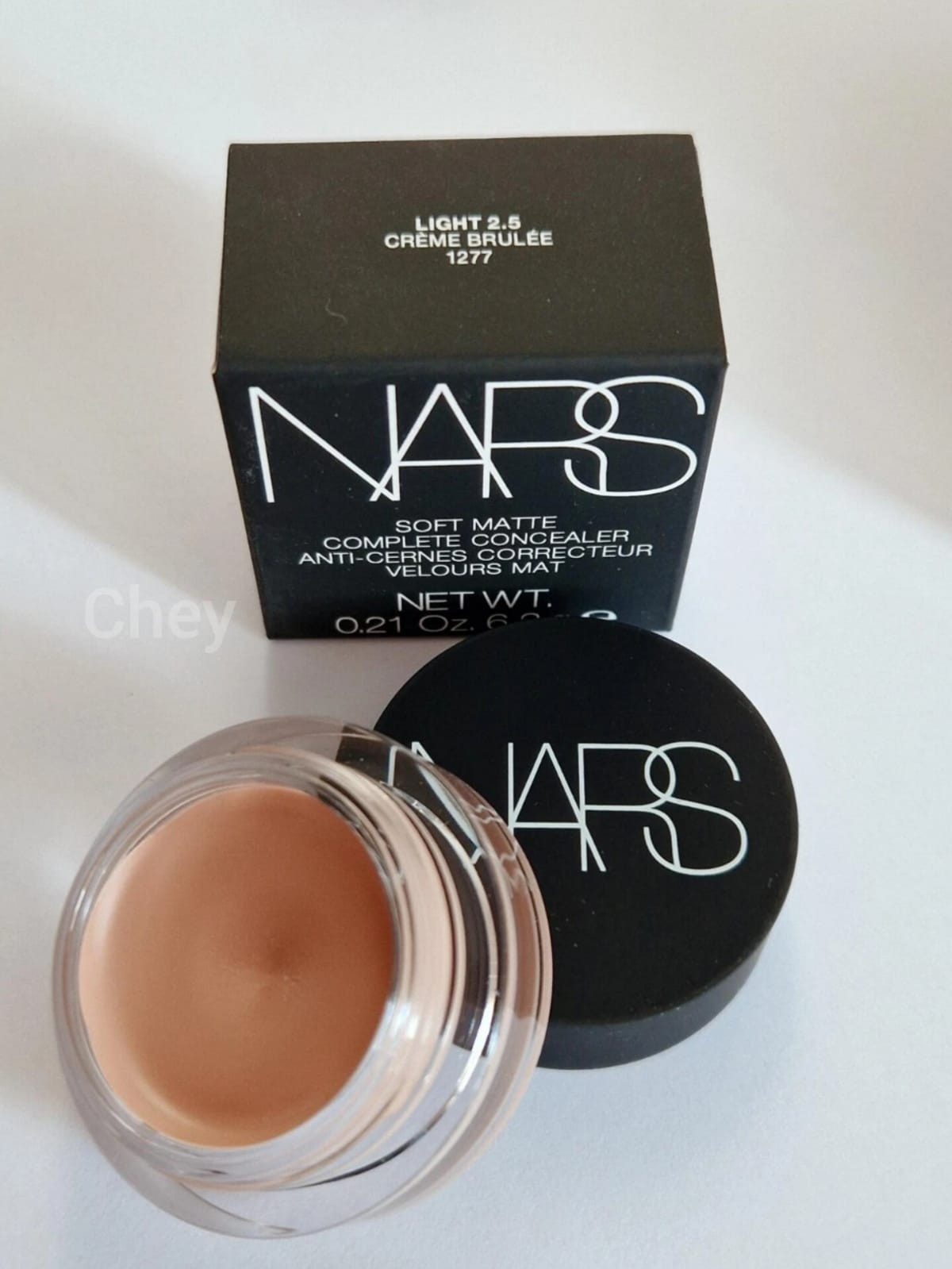 NARS Soft Matte Complete Concealer - Light 2.5 Creme Brulee 0.21oz, Brand New