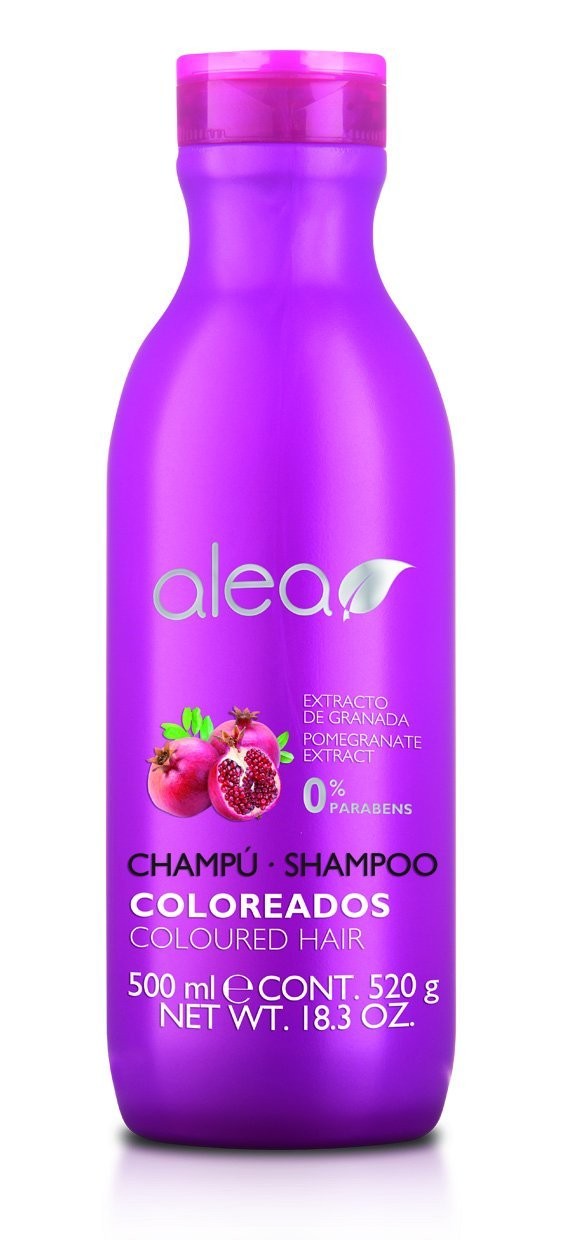 Color & Nourishing Hair Care Kit with Pomegranate Extract - Shampoo, Conditioner, Repair Vials